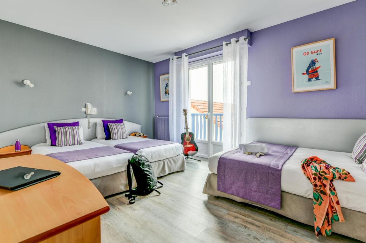 Logis Hotel De France Mimizan-Plage Dış mekan fotoğraf